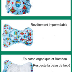 Couche lavable bébé