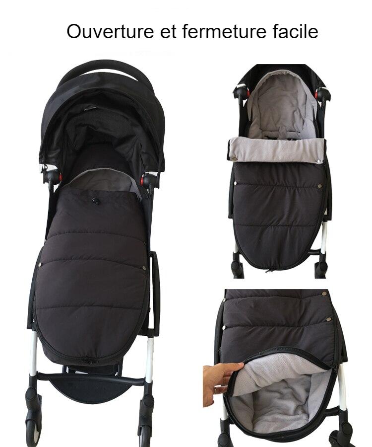 Chancelière universelle pour poussette