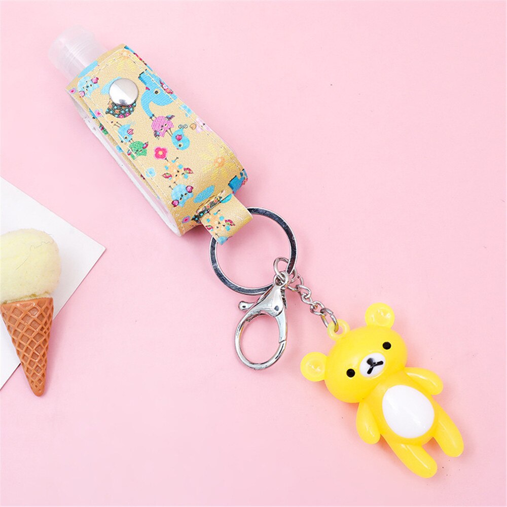 Porte gel hydroalcoolique pour enfants