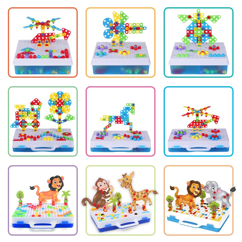 Puzzle de construction enfants
