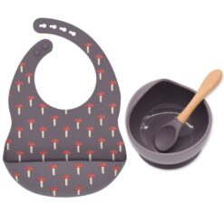 Bavoir en silicone souple