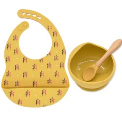 Bavoir en silicone souple