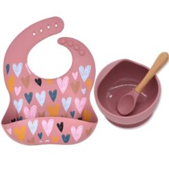 Bavoir en silicone souple