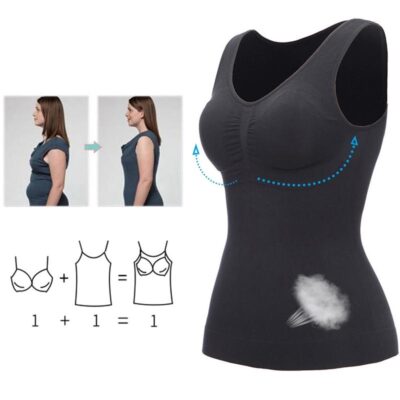 débardeur effet ventre plat